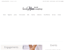 Tablet Screenshot of hermanhiss.net